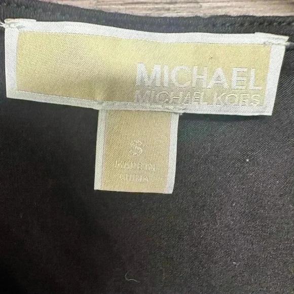 MICHAEL Michael Kors Black Lace-Up Coverup Tank - Picture 4 of 4